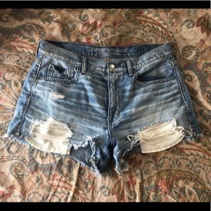 Vintage High-Rise Festival Jean Shorts